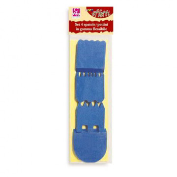 Spatole e Pettini in Gomma Eva