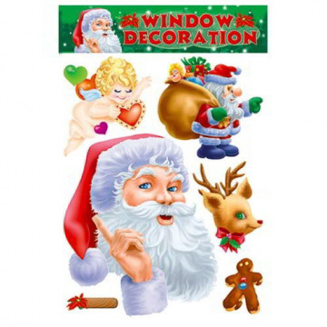 Vetrofania Natalizia