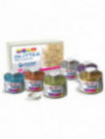 GLITTER GRANA FINE - CONF.6 BARATTOLI ML.150 - COL. ASS.