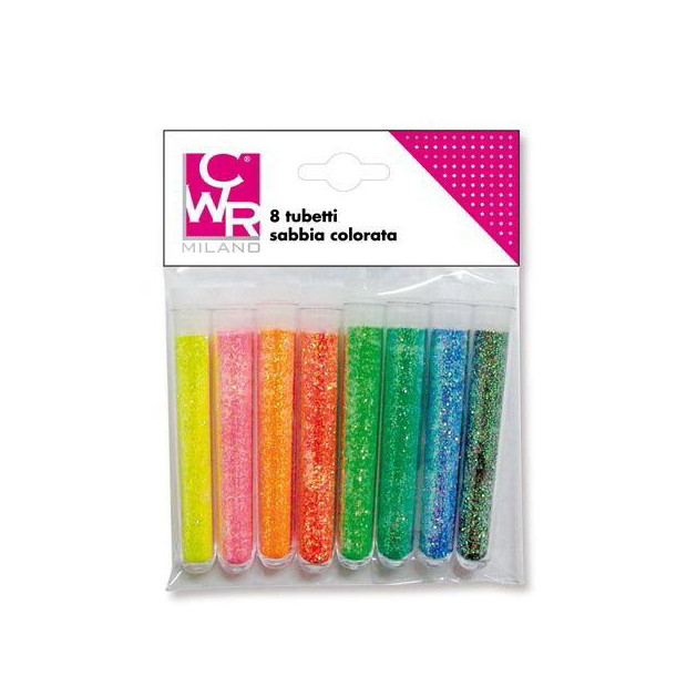 SABBIA - BUSTA 8 TUBETTI - COL. ASS.