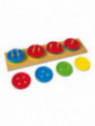GIOCO DEI BOTTONI PER COORDINAZIONE MOTORIA