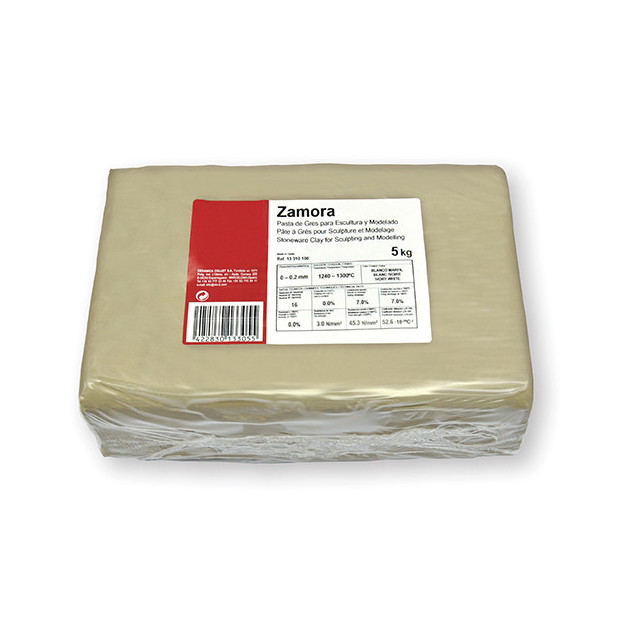 PASTA PER MODELLARE ZAMORA KG.5 - BIANCO