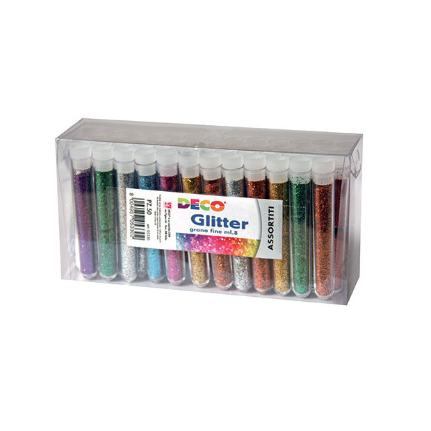 GLITTER - CONF. 50 FLACONI - COL. ASS.