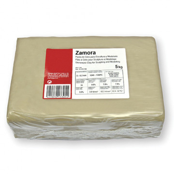 PASTA PER MODELLARE ZAMORA KG.5 - BIANCO