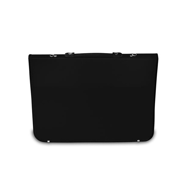 PORTFOLIO CON ANELLI - NERO - CM.51X73