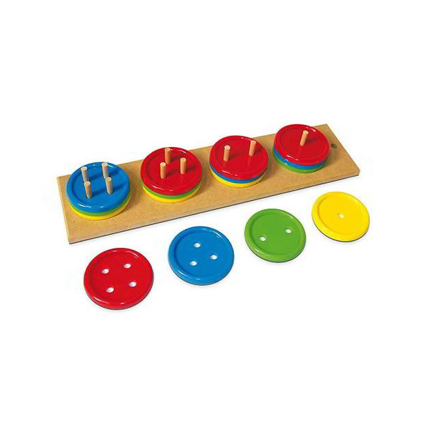 GIOCO DEI BOTTONI PER COORDINAZIONE MOTORIA