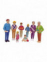 AMICI DEL MONDO - FAMIGLIA - SET 8 PERSONAGGI