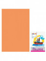 CARTA RASATA - ALBUM 24 FOGLI CM. 35X50 - ARANCIO