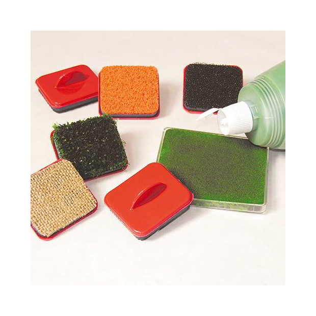 TAMPONI - CONF. 6 PZ. + CUSCINETTO INCHIOSTRATORE