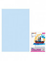 RASATA ADESIVA CM. 50x70 CONF. 10 FG.  - AZZURRO