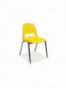 SEDIA  H CM.34 - GIALLA