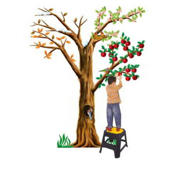 Albero in Cartone 4 Stagioni