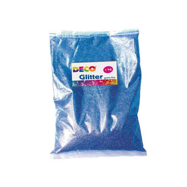 GLITTER - BUSTA KG.1 - BLU