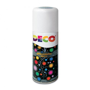 GLITTER SPRAY - BOMBOLETTA ML.100 - ARGENTO