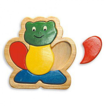 Puzzle in Legno "LA RANA"