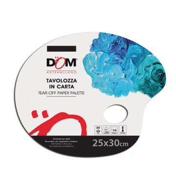 Tavolozza in Carta Ovale....