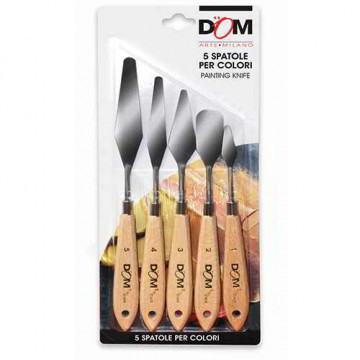 Spatole in Acciaio in Blister