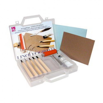 Set Linoleografia, in...