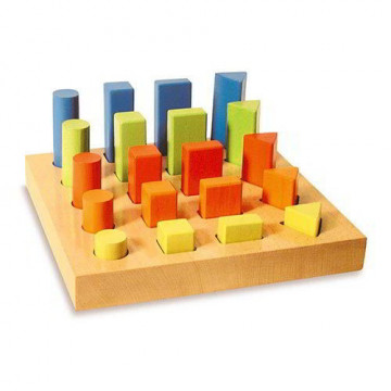 Forme Decrescenti in Legno