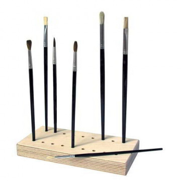 Portapennelli in Betulla