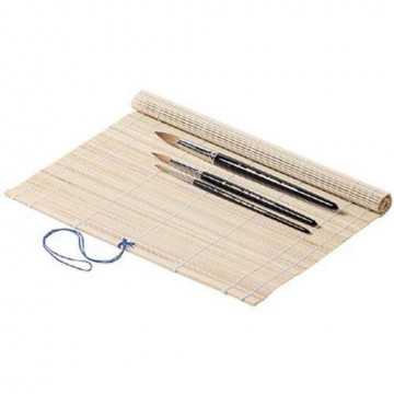 Busta Portapennelli in Bamboo