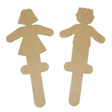 Bambina / Bambino in Legno