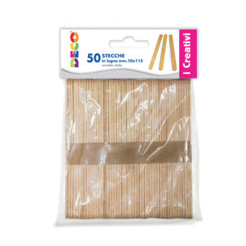 Stecche in Legno in Blister