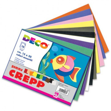 Gomma Crepp in Fogli