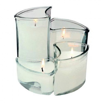 Portacandele in Vetro...