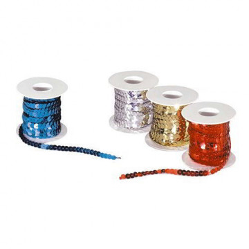 Paillettes Cucite in Rocchetto