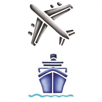 Stencil in Busta 2 pezzi