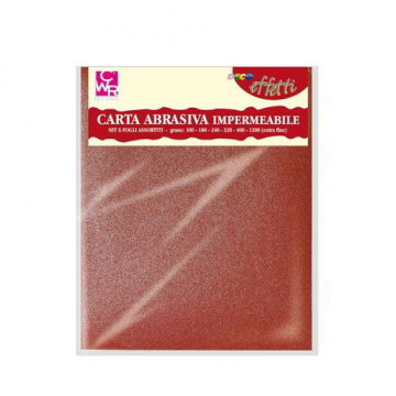 Carta Abrasiva 6 Fogli