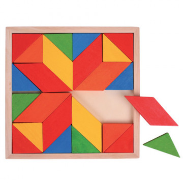 Mosaico in Legno Mandala