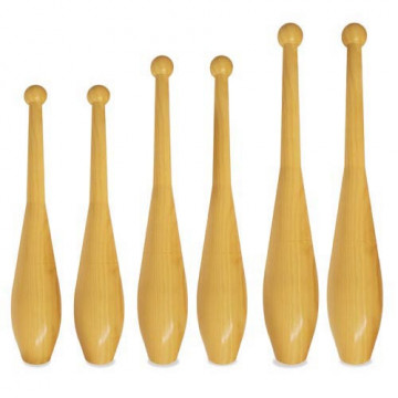 Clave in Legno in set 12 pezzi