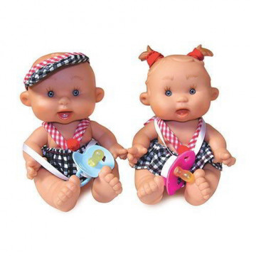 Coppia Di Bambole "BIRBE"