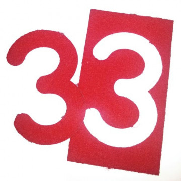 Numeri in Feltro e Sughero