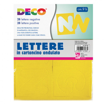 Lettere in Cartone