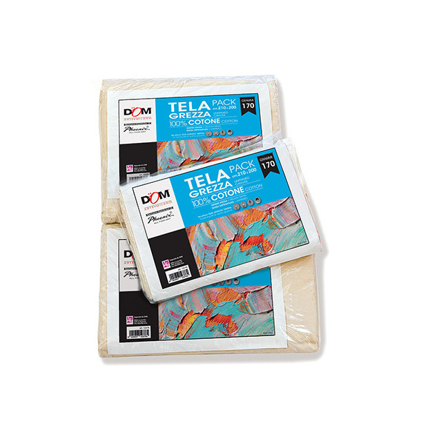 TELA PACK CM.210X200 - 100% COTONE GREZZO GR.170