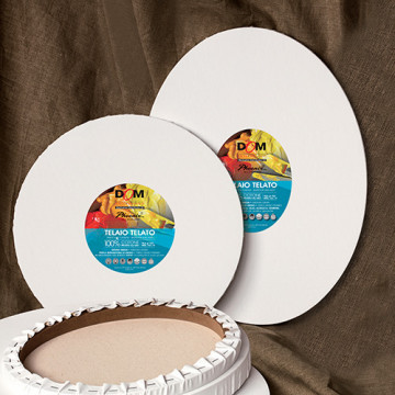 TELAIO PITTURA OVALE H.MM.19 - CM.24X30