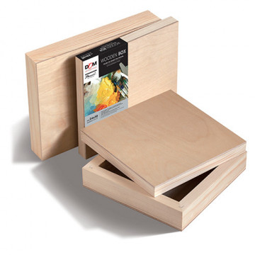 TELAIO PITTURA "WOODEN BOX" H.MM.41 - CM.24X30