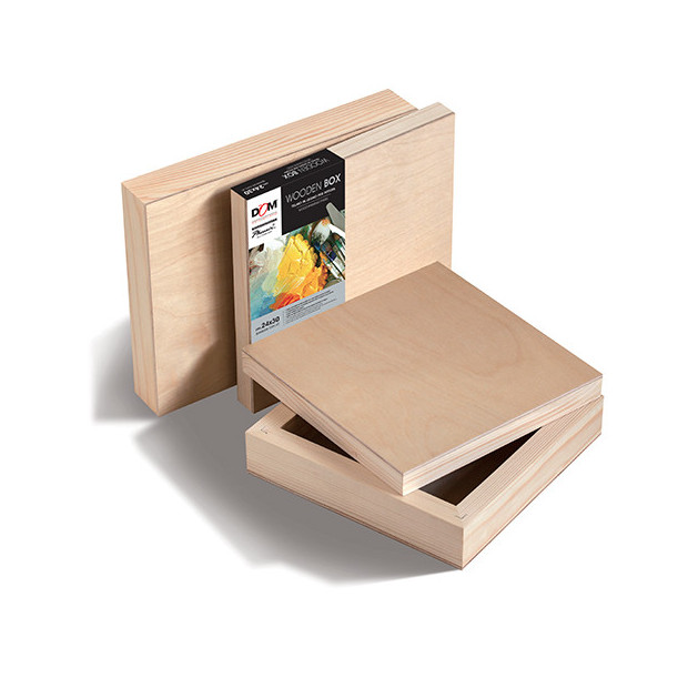 TELAIO PITTURA "WOODEN BOX" H.MM.41 - CM.24X30