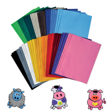 Feltro in Fogli Colori...