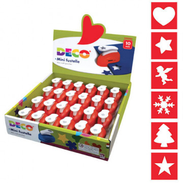 FUSTELLE MINI NATALE - EXPO 24 PEZZI ASSORTITI