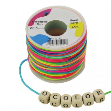 Cordoncino Multicolor Fluo