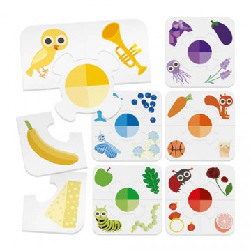 Puzzle dei Colori Montessori