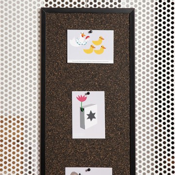 Bacheca in Sughero Dark