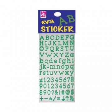 Adesivi in Eva Lettere e...