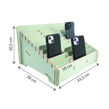 portatelefoni 30 scomparti