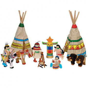 Villaggio degli Indiani in Set